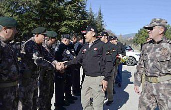 Gaziler polis adaylarıyla tecrübelerini paylaştı