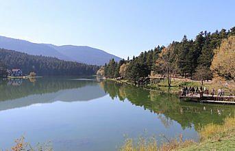 Gölcük Tabiat Parkı'na yoğun ilgi