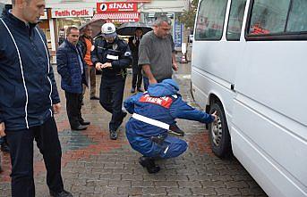 Görele'de öğrenci minibüsleri denetlendi
