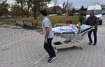 Hastanede yangın tatbikatı