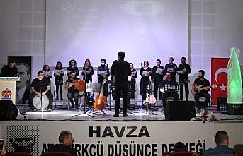 Havza'da Öğretmenler Günü konseri