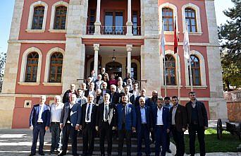 KASİAD yönetimi Taşköprü'yü ziyaret etti