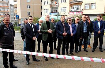 Keşap'ta doğal gaz altyapı çalışmalarına başlandı