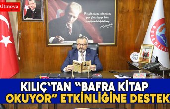 KILIÇ'TAN “BAFRA KİTAP OKUYOR” ETKİNLİĞİNE DESTEK
