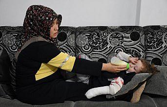 Minik Feyza tedavisi için yardım bekliyor