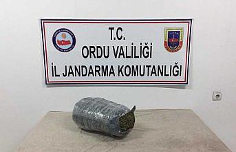 Ordu'da yolcu otobüsünde uyuşturucu ele geçirildi