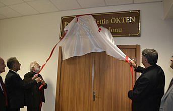 Prof. Dr. Ökten'in ismi konferans salonuna verildi