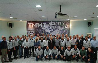 Toyota Türkiye'den emektar çalışanlarına teşekkür plaketi