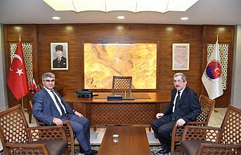 Vali Gürel'den Başkan Vergili'ye ziyaret