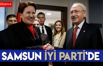 Anlaştılar! Samsun İYİ Parti'de