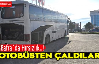 Bafra`da hırsızlık