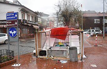 Bartın'da fırtına