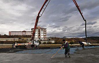 Boyabat'ta anaokulunun temeli atıldı