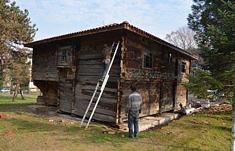 Çaycuma'da geleneksel köy evinin kurulumu tamamlandı​ 
​