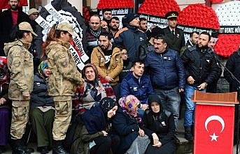 Çığda şehit düşen Dinç son yolculuğuna uğurlandı