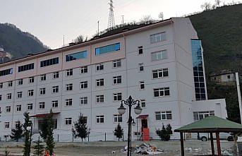 Doğankent'ten yapılan yurt binasında sona yaklaşıldı