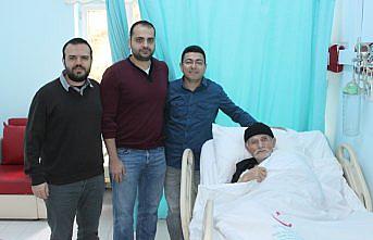 Erbaa'da mesane tümörünün çıkarılması ameliyatı yapıldı
