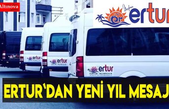 ERTUR`dan yeni yıl mesajı