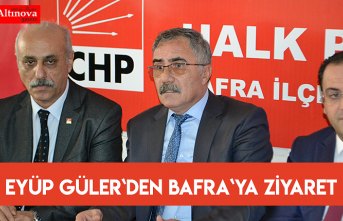 Eyüp Güler`den Bafra`ya ziyaret