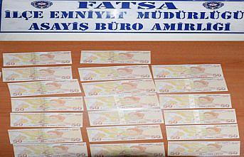 Fatsa'da sahte para operasyonu