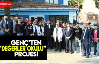Genç’ten “Değerler Okulu” projesi