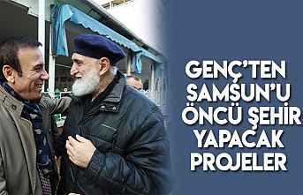Genç’ten Samsun’u öncü şehir yapacak projeler
