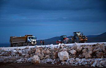 Gümüşhane'de havalimanı inşaatı sürüyor
