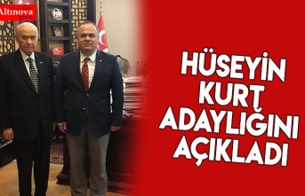 Hüseyin Kurt adaylığını açıkladı