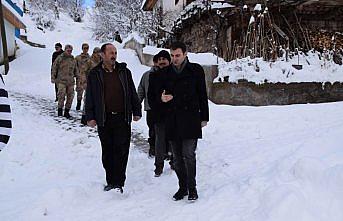 Kaymakam Mete'den köy ziyareti