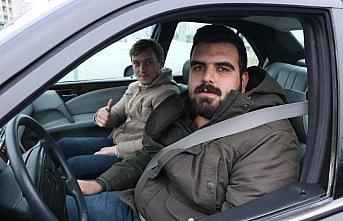 Mercedes tutkunları emniyet kemeri farkındalığı için direksiyona geçti