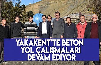 MUTAFLI MAHALLESİ BETON YOL ÇALIŞMALARI DEVAM EDİYOR