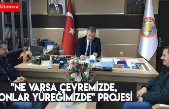 "Ne Varsa Çevremizde, Onlar Yüreğimizde" Projesi