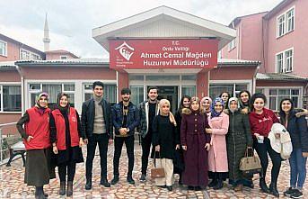 Ordu'da gençlerden yaşlılara ziyaret