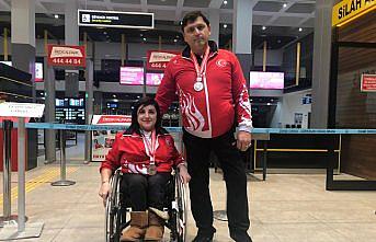 Paralimpik milli sporculara coşkulu karşılama
