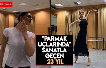 "Parmak uçlarında" sanatla geçen 23 yıl