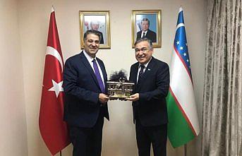 Rektör Polat’tan, büyükelçilere ziyaret