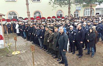 Şehit polis memuru son yolculuğuna uğurlandı