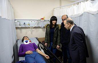 Tokat'ta öğrenci servisi ile midibüs çarpıştı: 14 yaralı