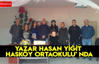 YAZAR HASAN YİĞİT HASKÖY ORTAOKULU' NDA