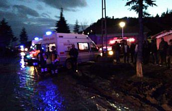 Amasya'da maden ocağında göçük