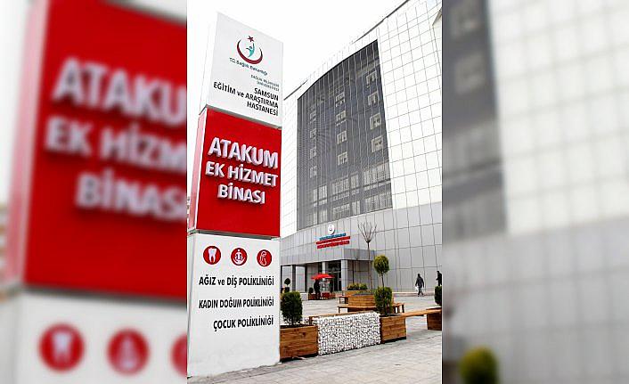 Atakum Polikliniğinde ilk yılında 235 bin hastaya bakıldı