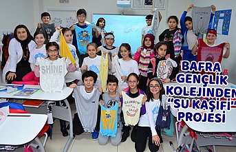 BAFRA GENÇLİK KOLEJİNDEN ‘‘SU KAŞİFİ’’ PROJESİ