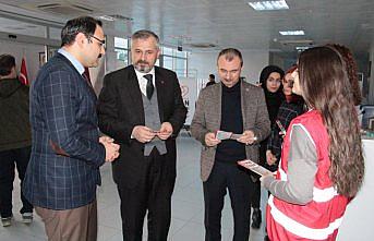 Bafra Gençlik Merkezinden kan bağışı kampanyası