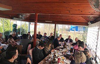 Başkan Emür, basın mensuplarıyla biraraya geldi