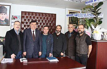 Başkan İkiz'den yerel gazetelere ziyaret
