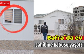 Camı kırıp girdiler!