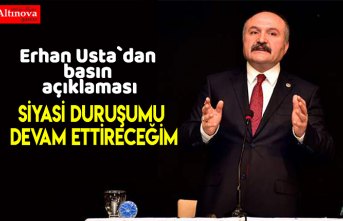 Erhan Usta`dan basın açıklaması