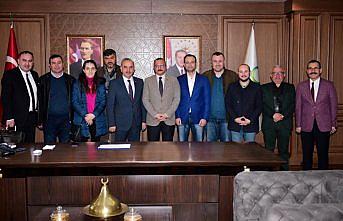 Gazetecilerden Başkan Tekintaş'a ziyaret