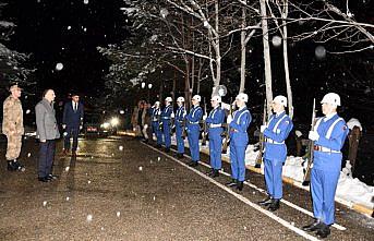 Gümüşhane Valisi Taşbilek'in yeni yıl ziyaretleri