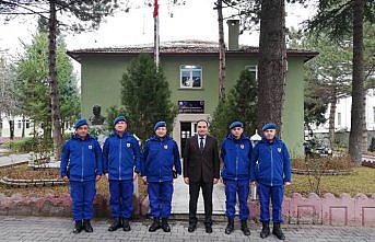 Kaymakam Demirkale'den Jandarmaya ziyaret